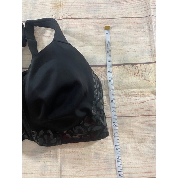 Victoria Sport Women's Black Double Layered Front CLosure Sports Bra - 36DDD - Picture 6 of 10